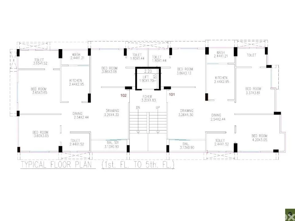 HEMVIR AURA Floor Plan