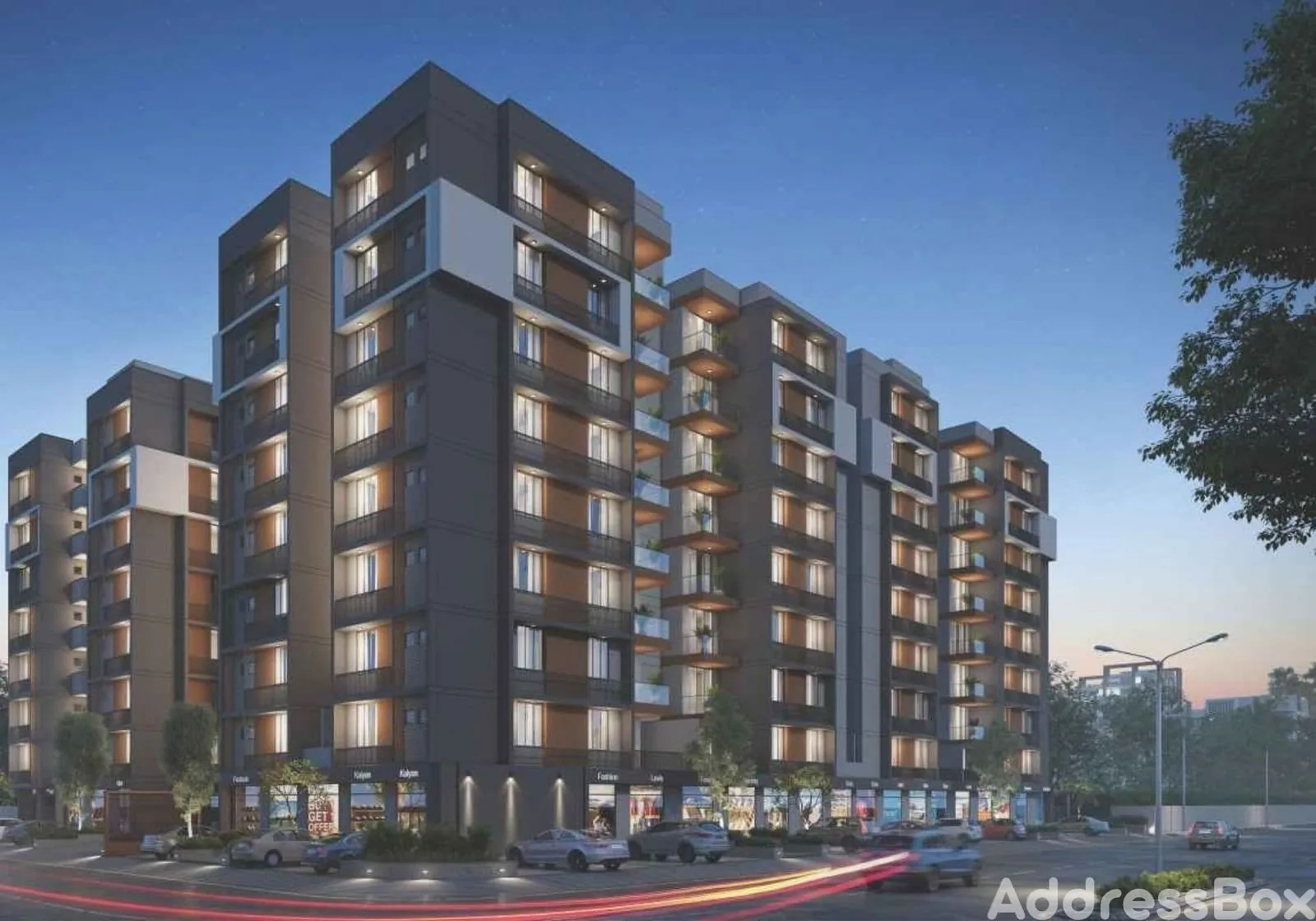 PARIJAT RESIDENCY - Commercial Exterior