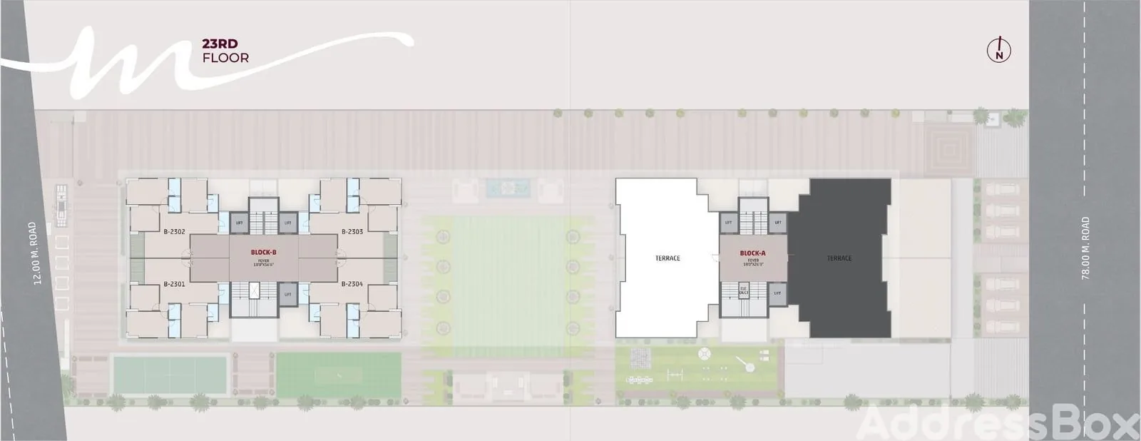 Premium Luxury Living Floor Plan
