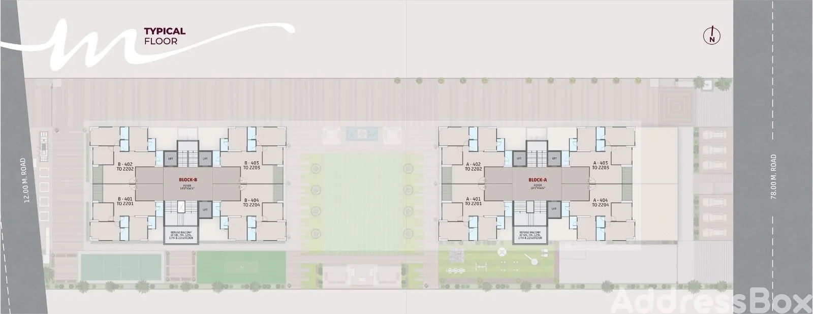 Premium Luxury Living Floor Plan