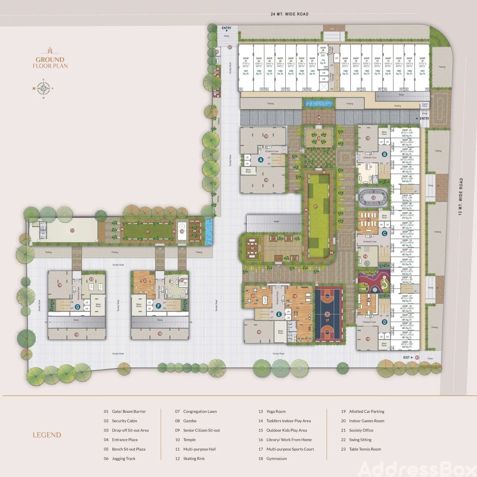 MANTHAN LEGACY Floor Plan