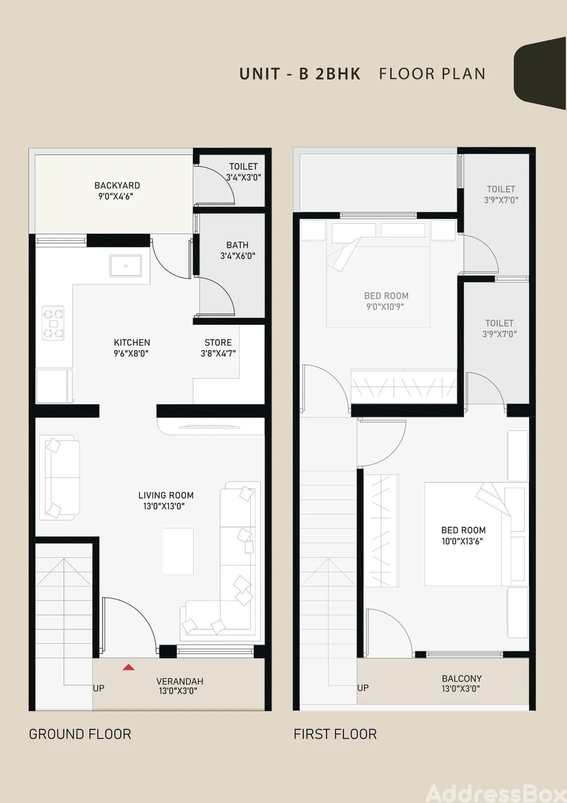 Shiv Sai Duplex Floor Plan