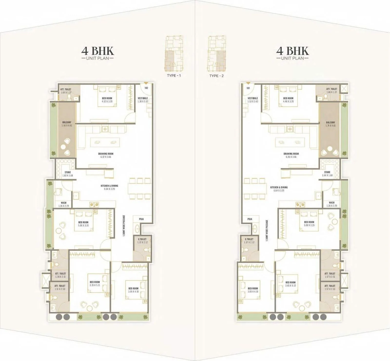 Nakshatra Greens Floor Plan