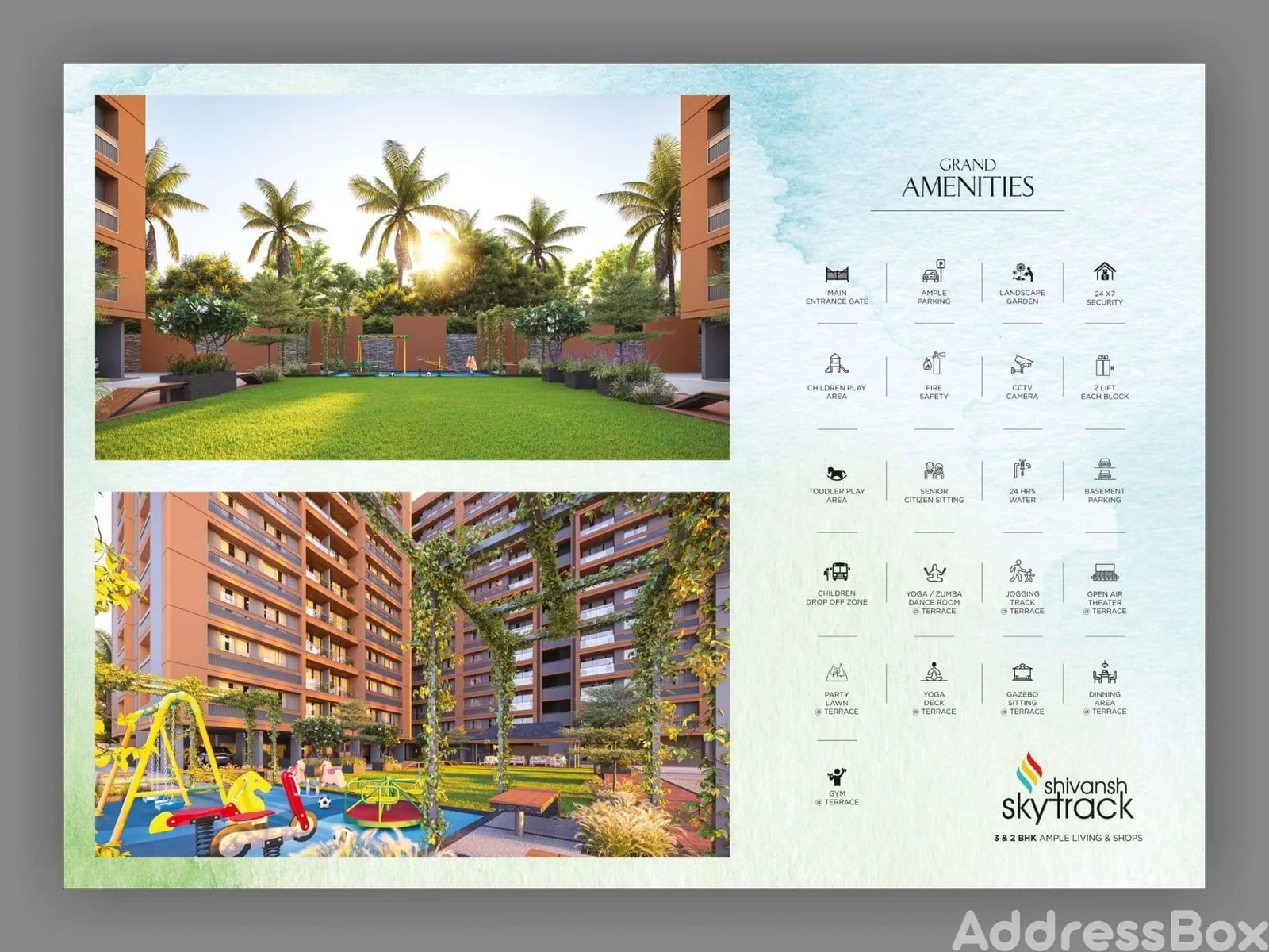 SHIVANSH SKYTRACK Amenities