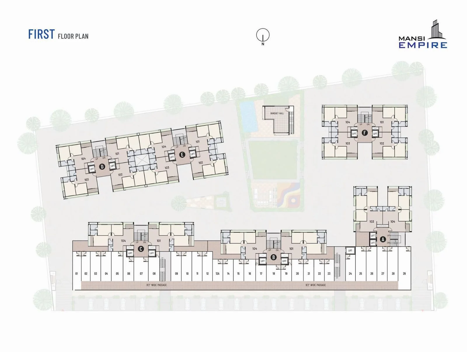 MANSI EMPIRE Floor Plan