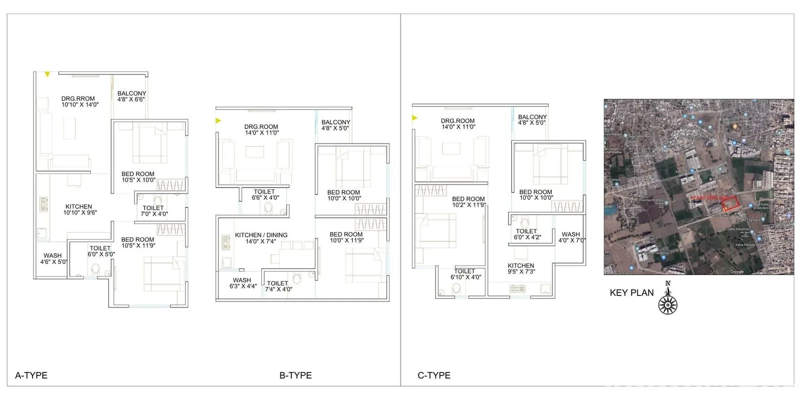 KESHAV ENCLAVE Floor Plan