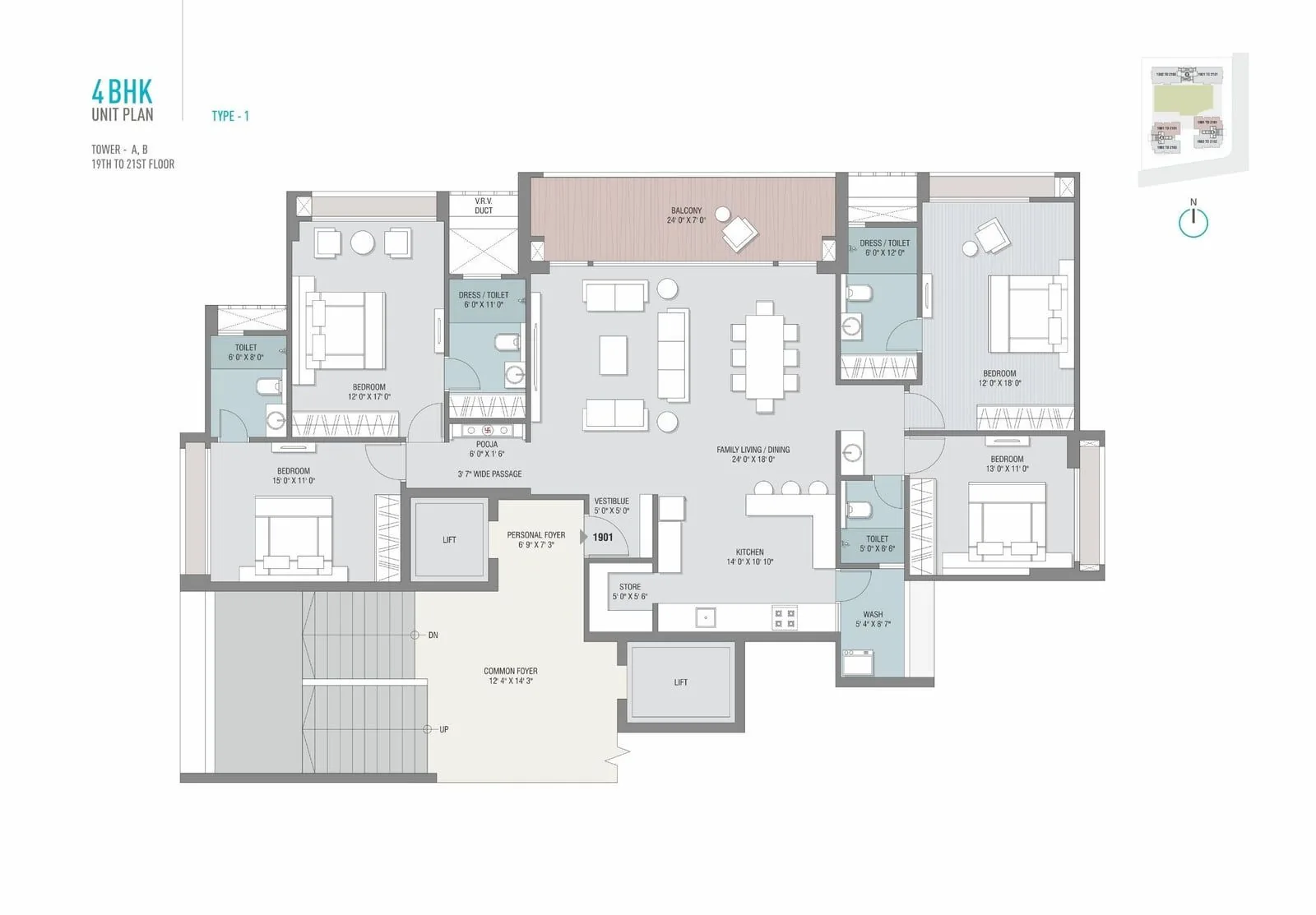 SHALIGRAM SKY Floor Plan
