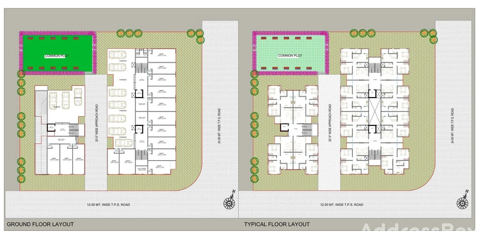 KESHAV ENCLAVE - Commercial Floor Plan
