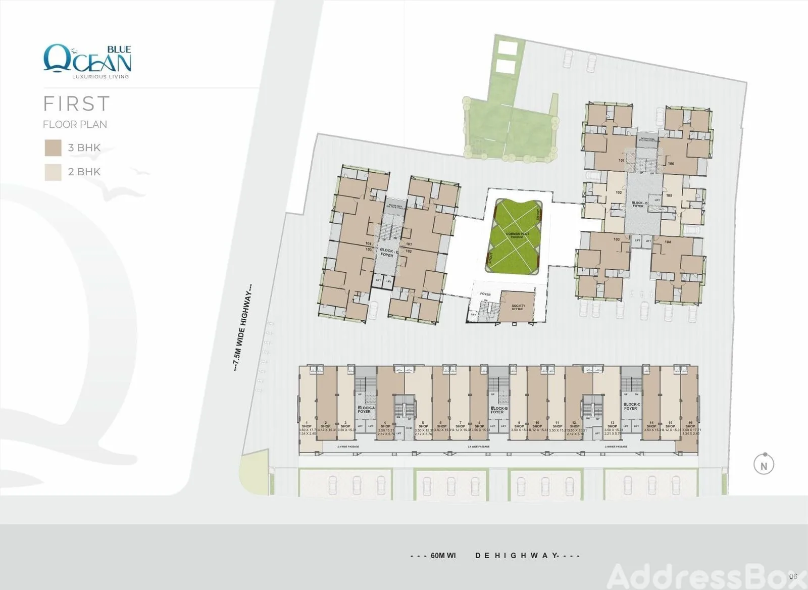 BLUE OCEAN - Commercial Floor Plan