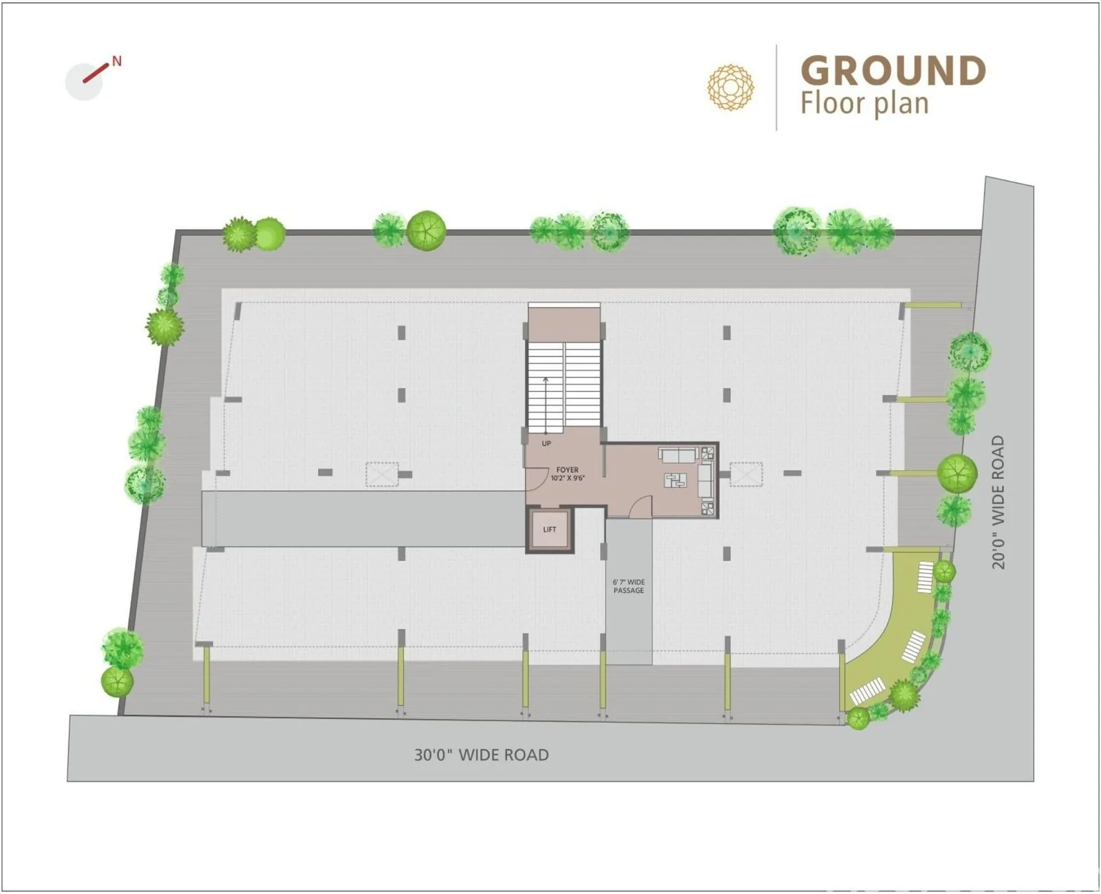 Rajharsh Enclave Floor Plan