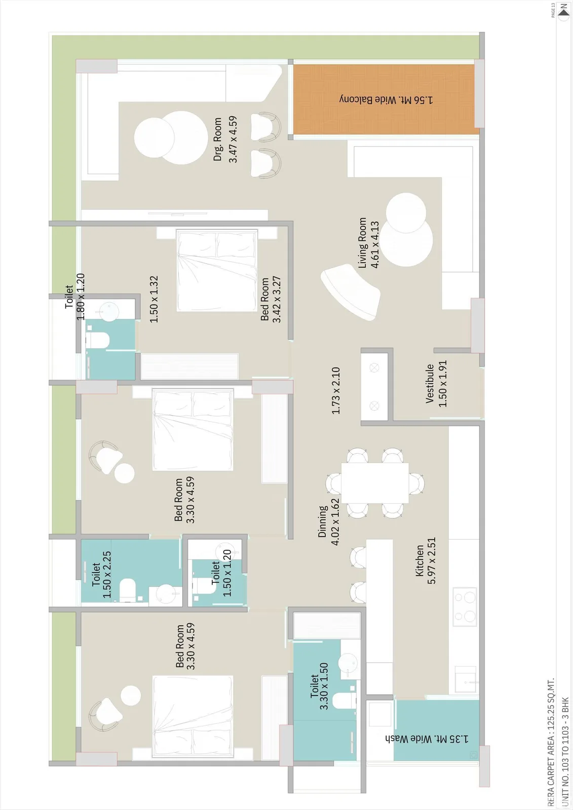 JEEVAN PARAG APPARTMENT Floor Plan