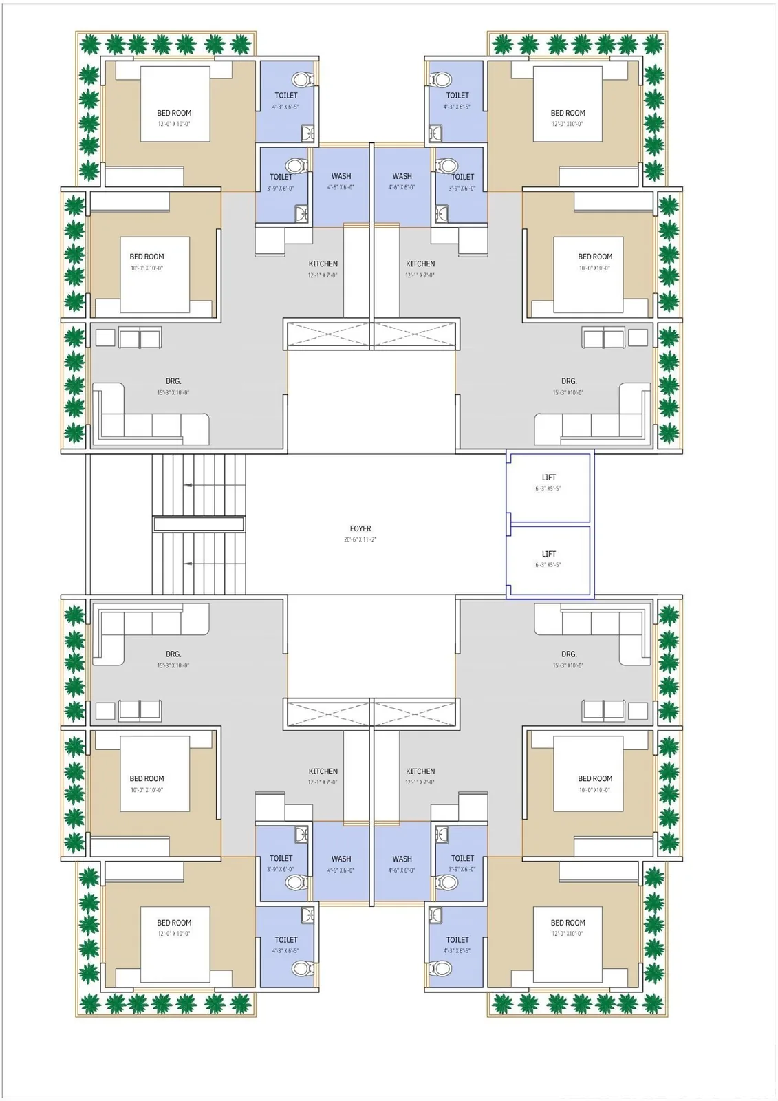 AKSHAR ELITE Floor Plan