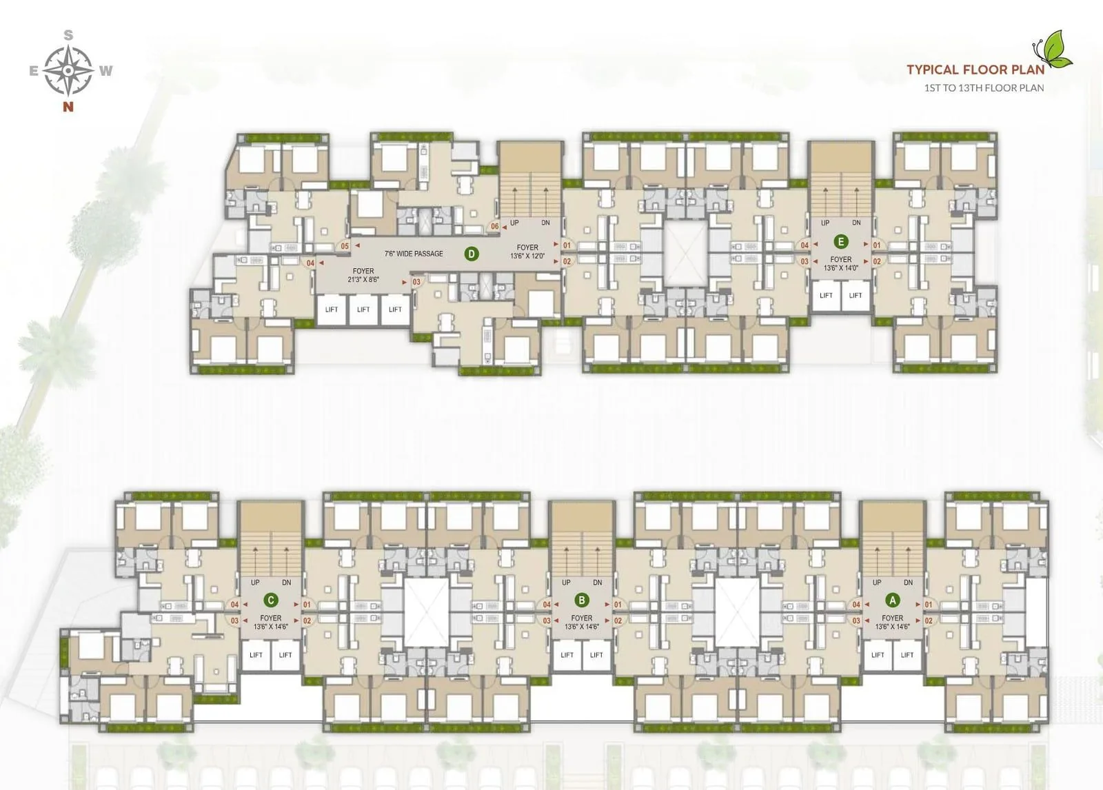 SURYANSH SANIDHYA (SHIVALAYA) Floor Plan