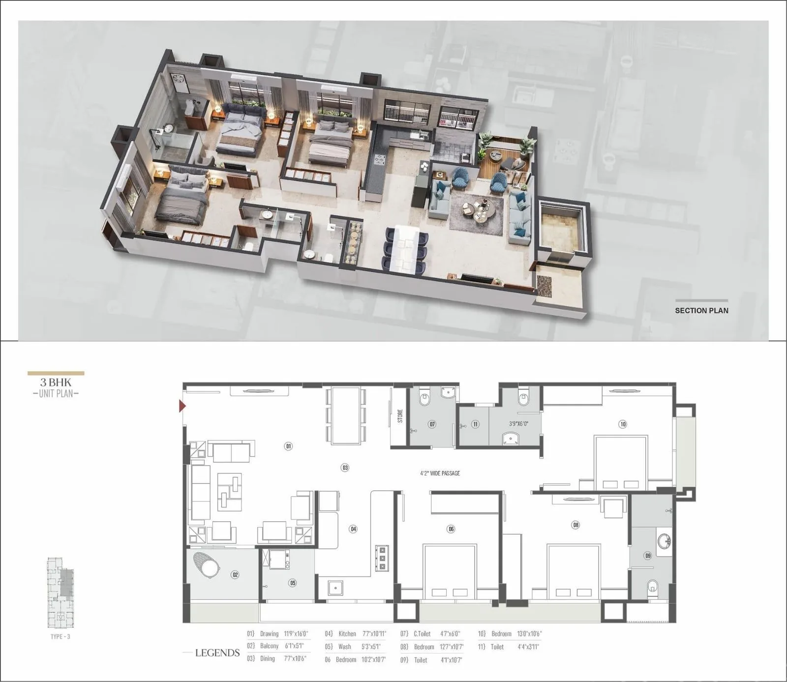 H3 Floor Plan