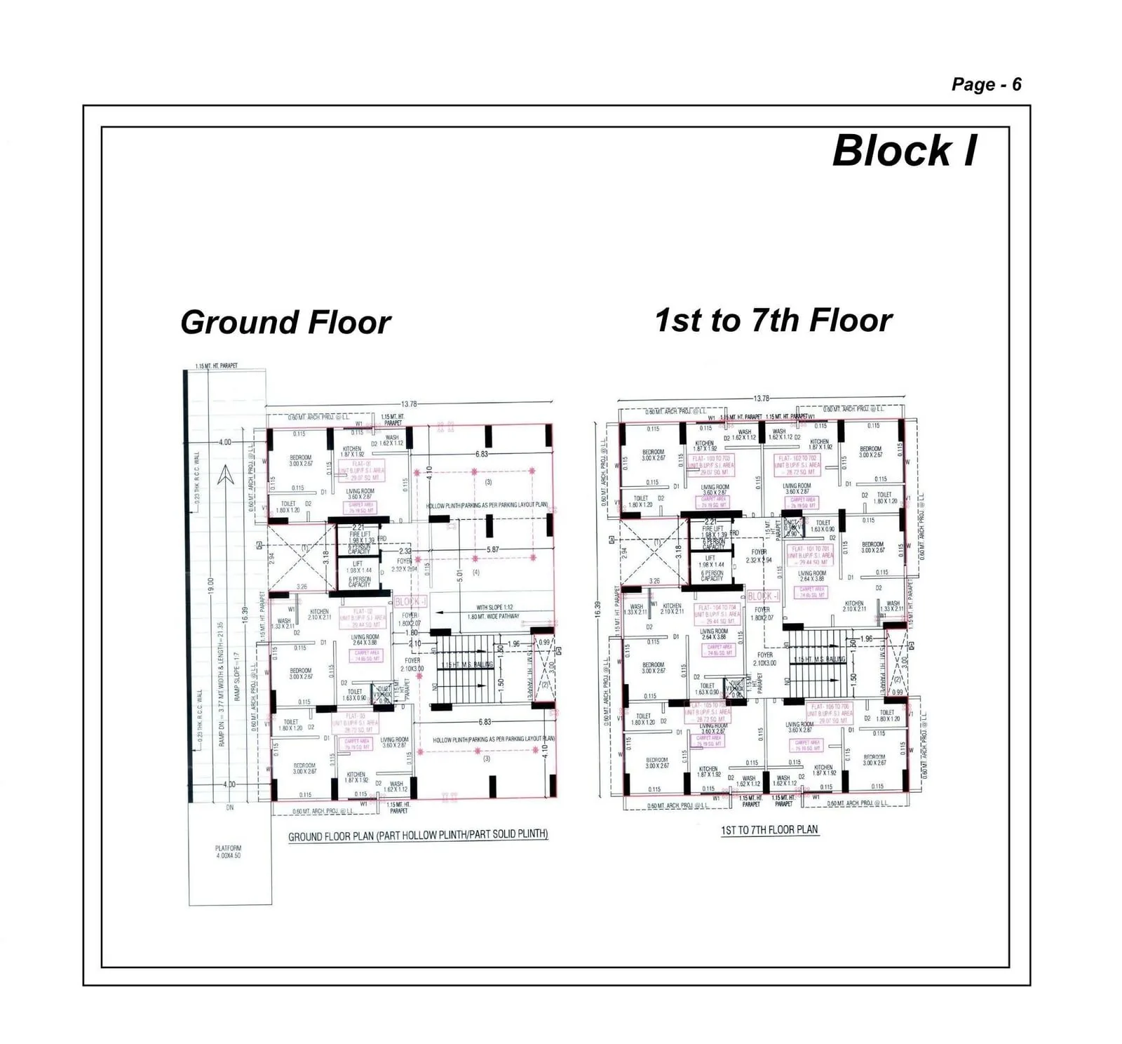 Bansi Park Phase-2 Floor Plan