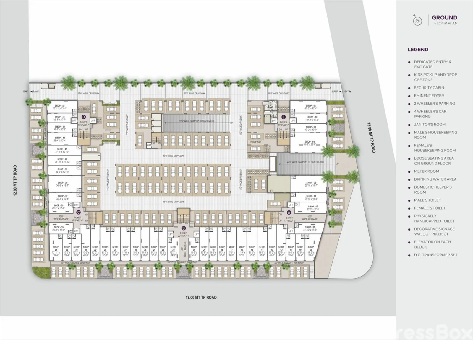 ROYAL URBANA Floor Plan