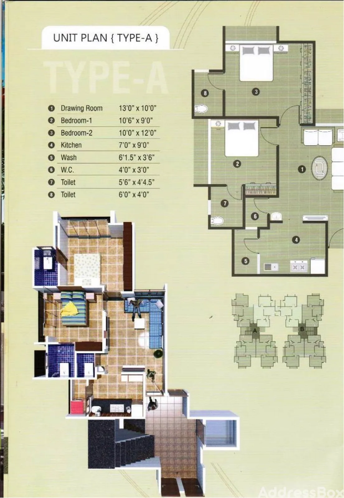 SKY AVENUE Floor Plan
