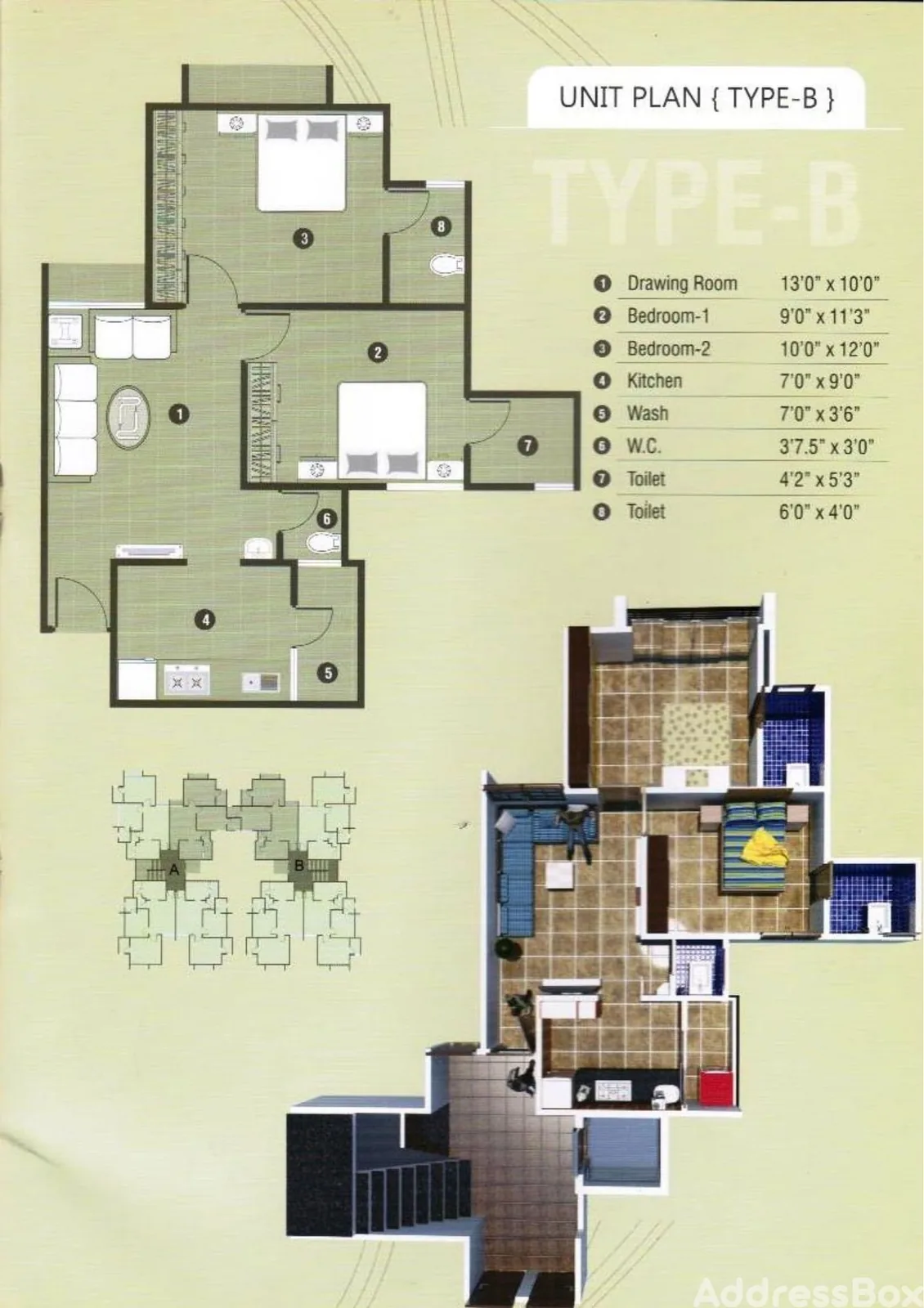 SKY AVENUE Floor Plan