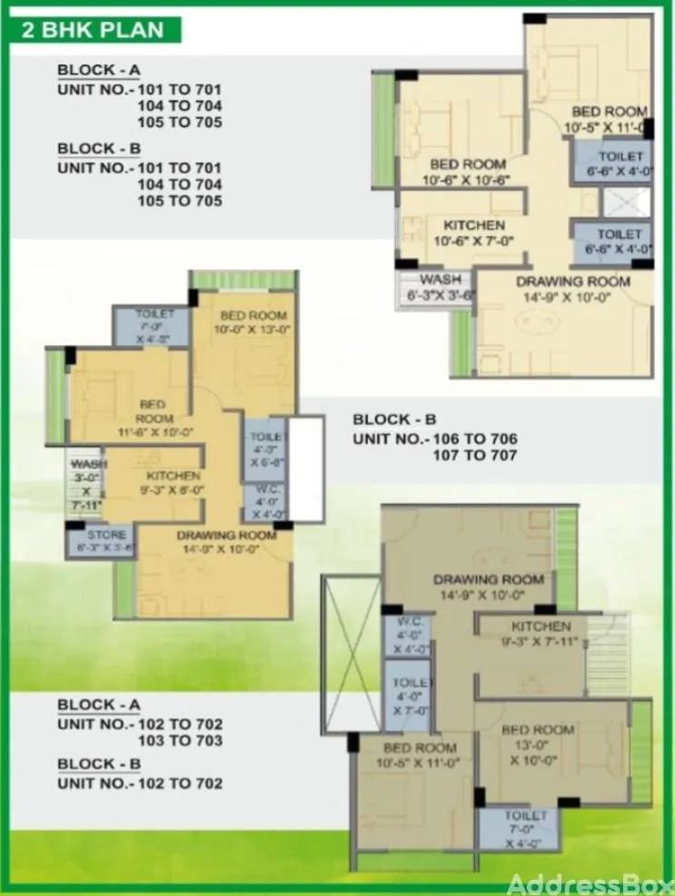 MARJAN HEIGHTS Floor Plan