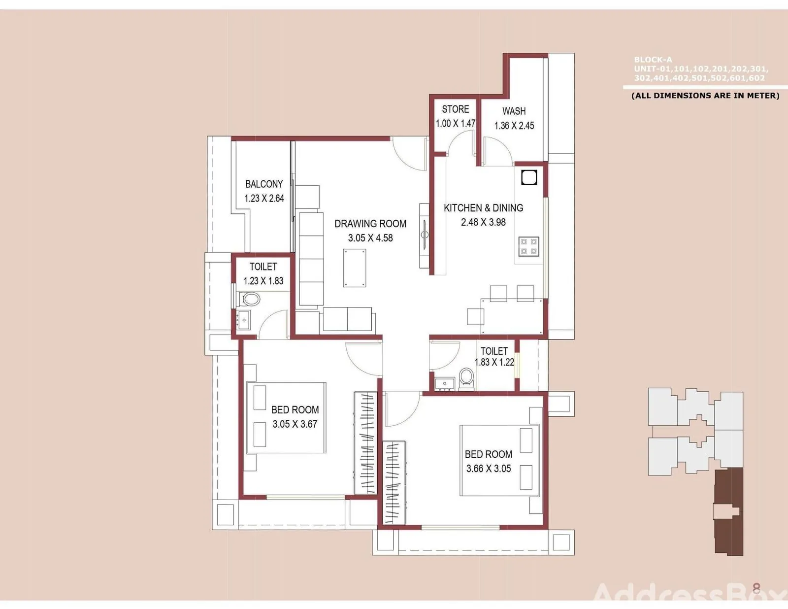 ANJALI SOCIETY Floor Plan