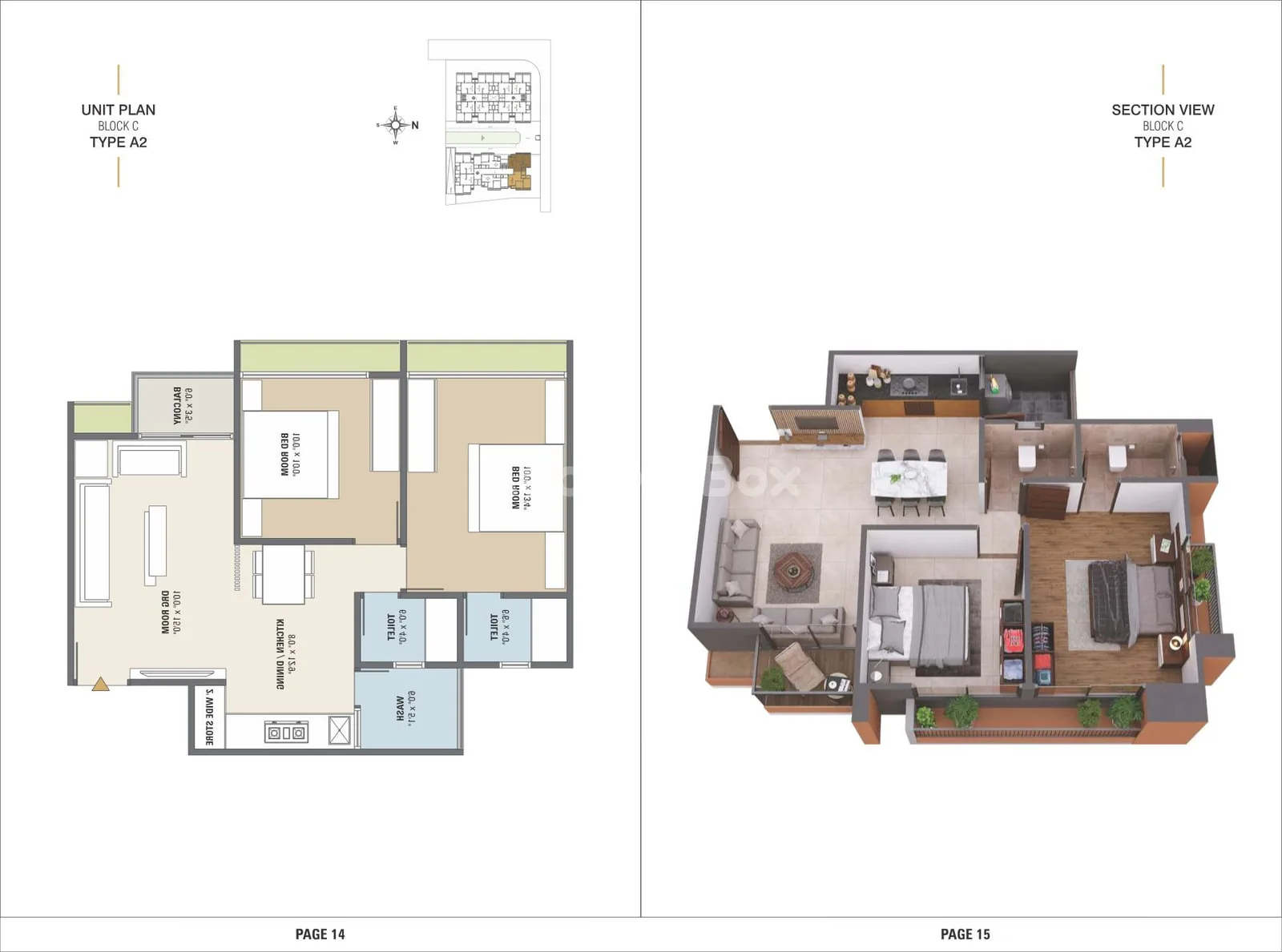 United Skydale Floor Plan