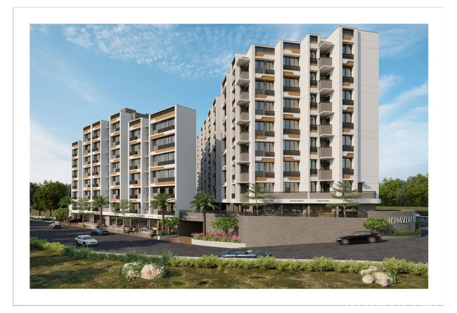 AL-MASEERA RESIDENCY - Commercial Exterior