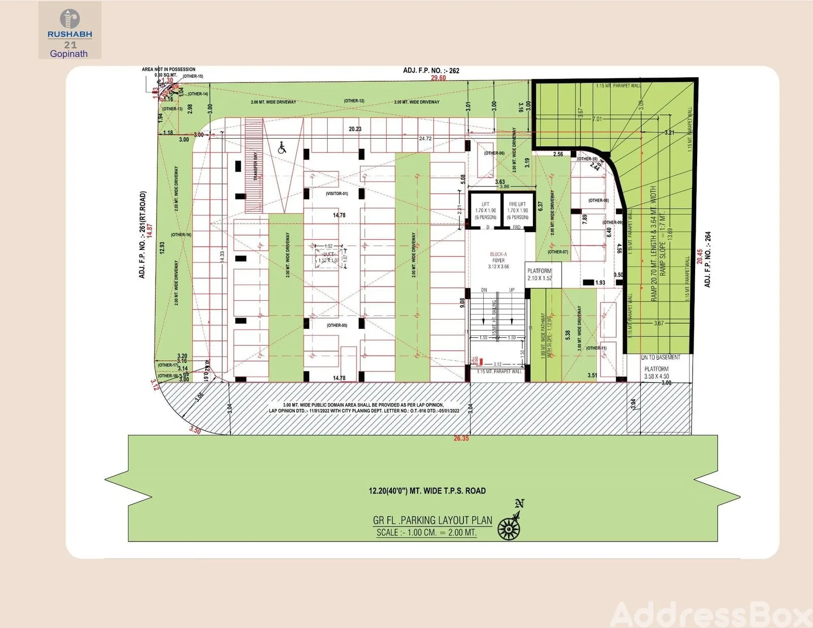 RUSHABH 21 GOPINATH Floor Plan