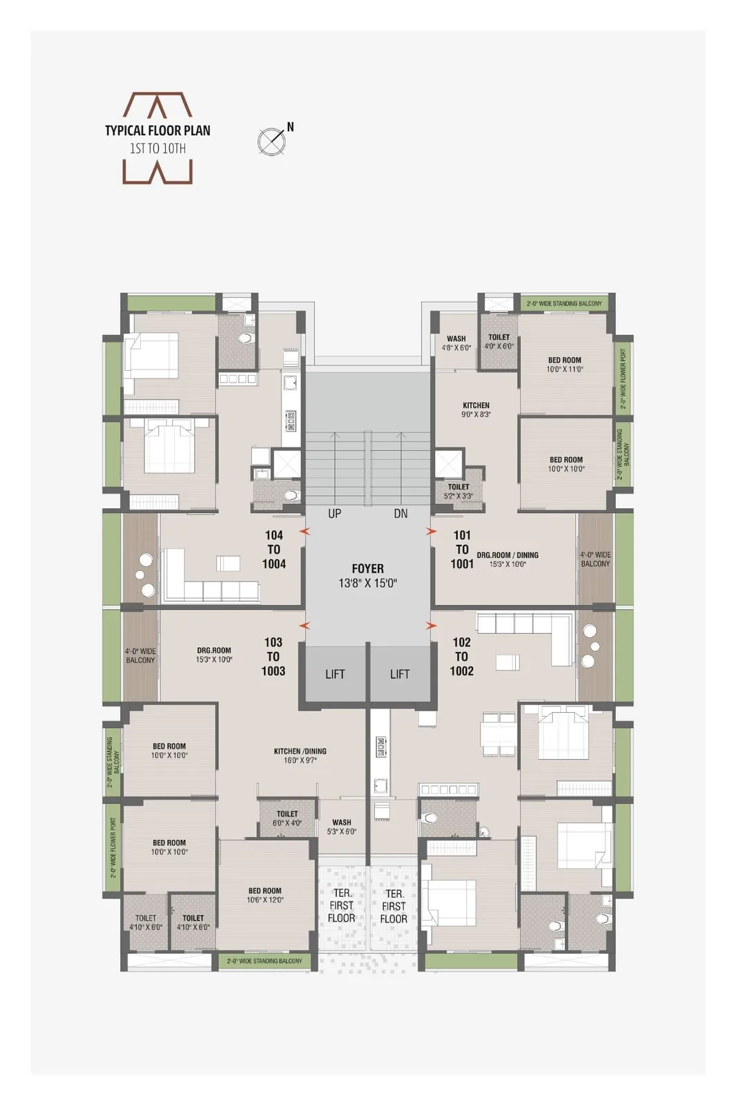 ANANTAM 51 Floor Plan