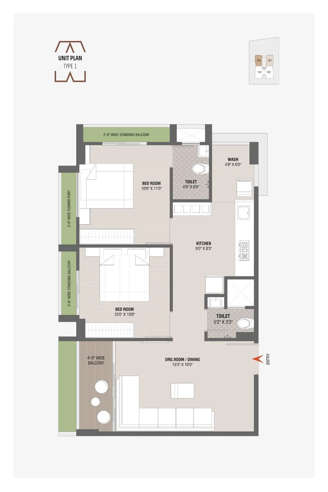 ANANTAM 51 Floor Plan
