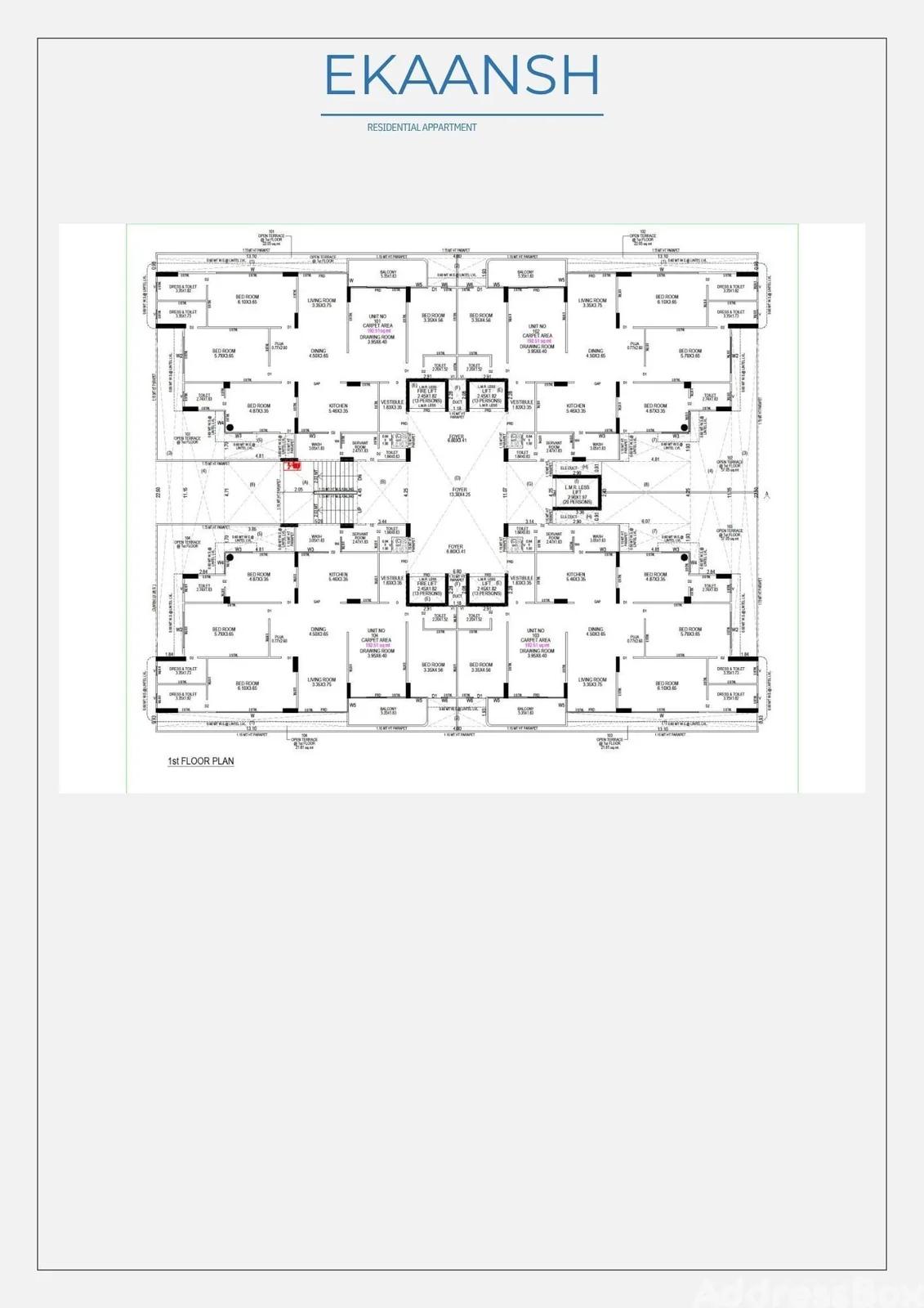 Ekaansh Floor Plan