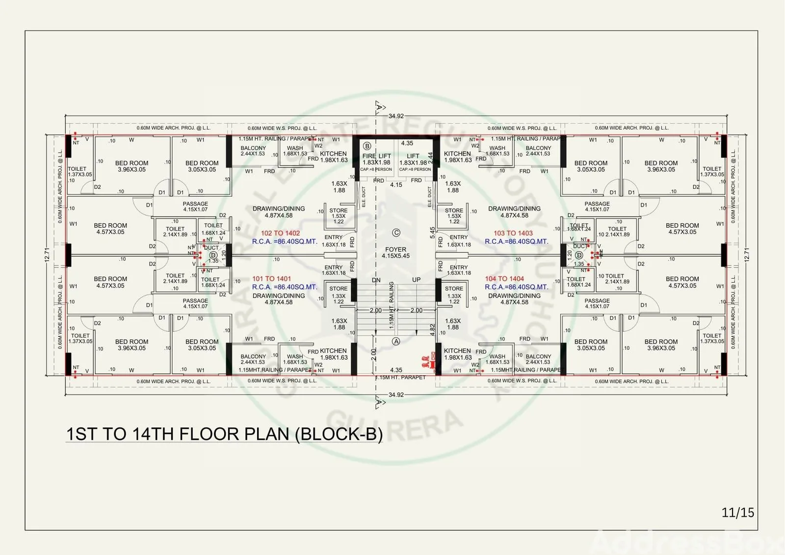 Addor Arise Floor Plan