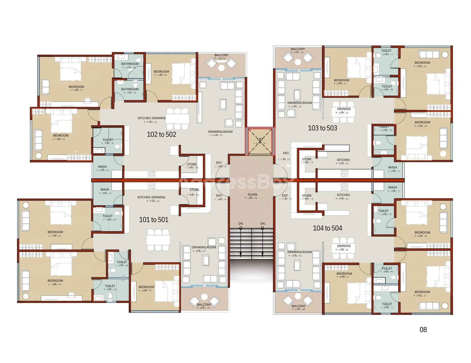 PARAM ABODE Floor Plan