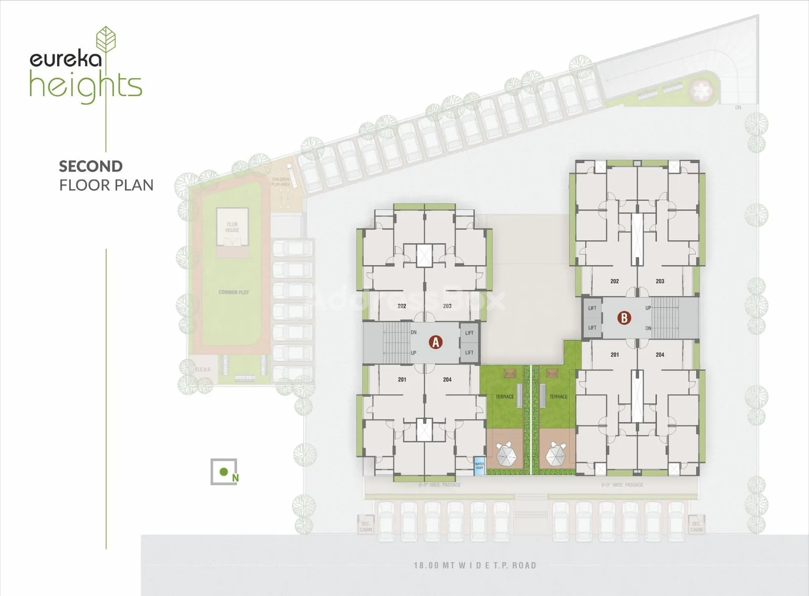 EUREKA HEIGHTS Floor Plan
