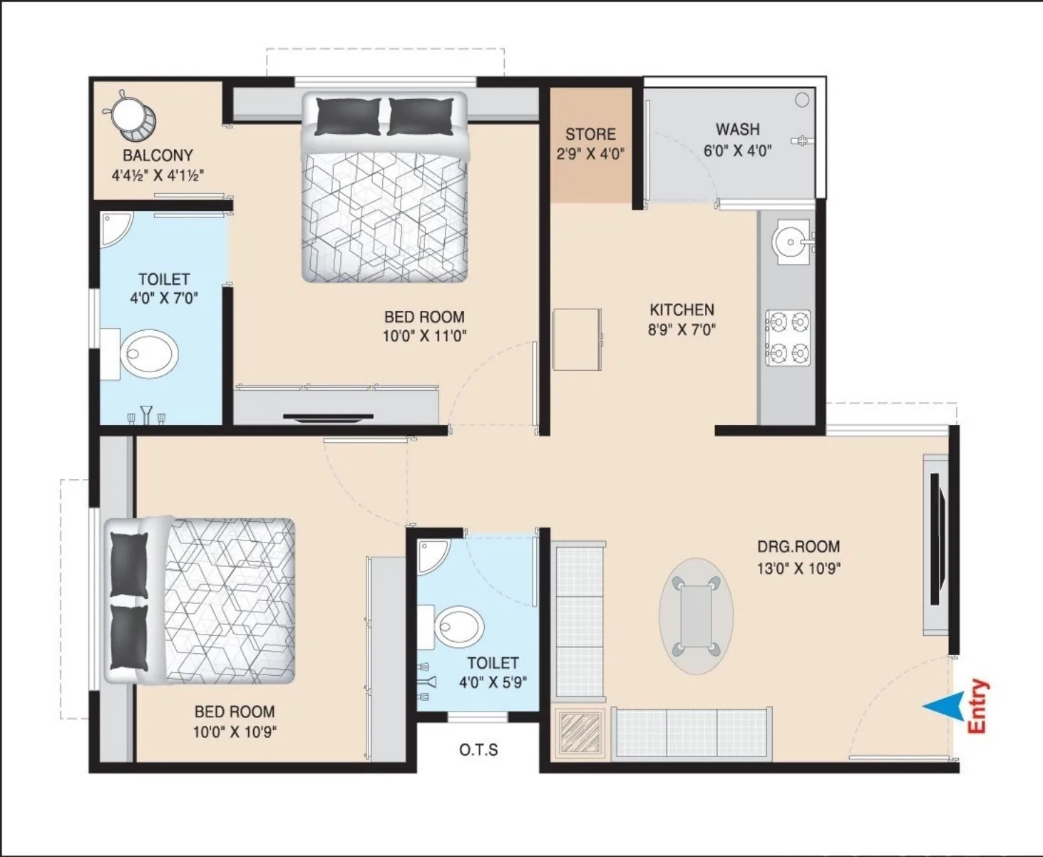 PARMESHWAR HEIGHTS Floor Plan