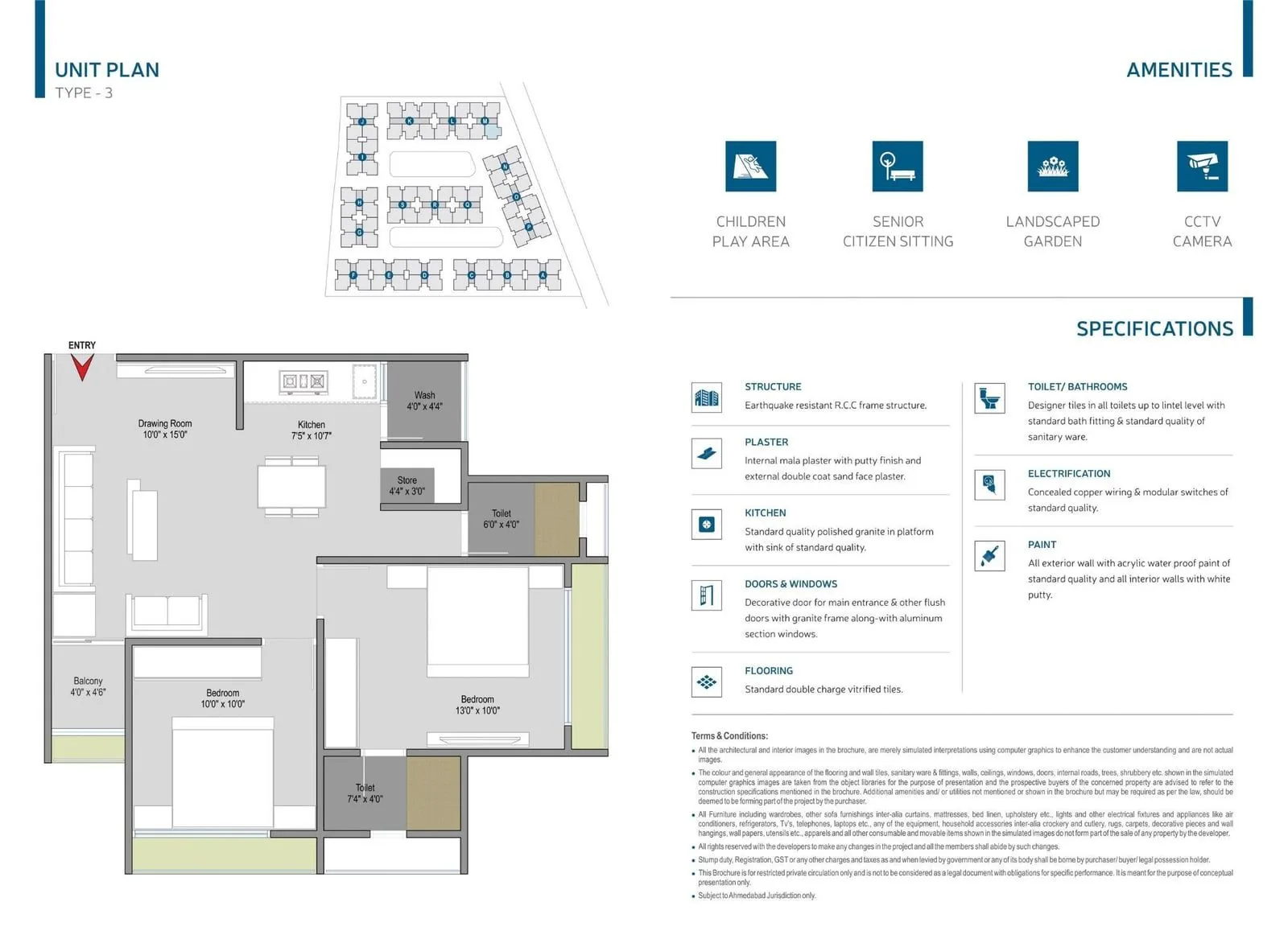 Airport View Residency Floor Plan