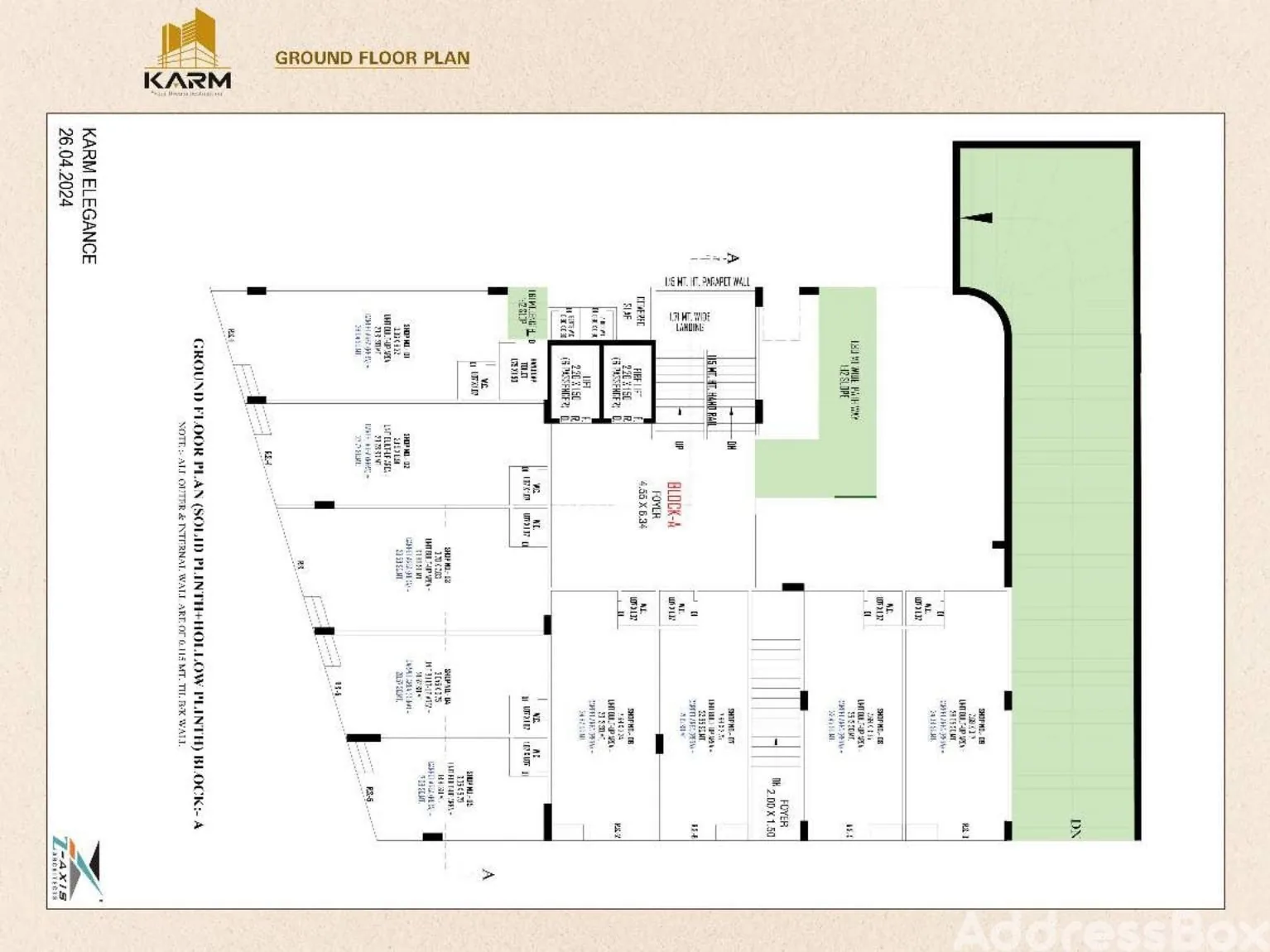 KARM ELEGANCE Floor Plan