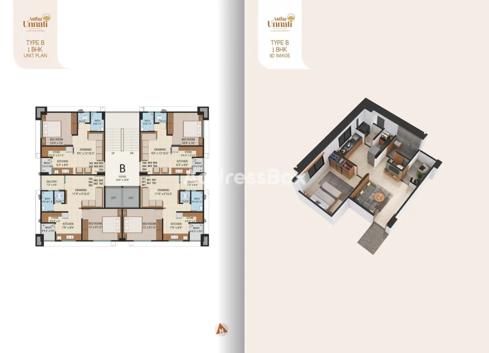 Astha Unnati Floor Plan