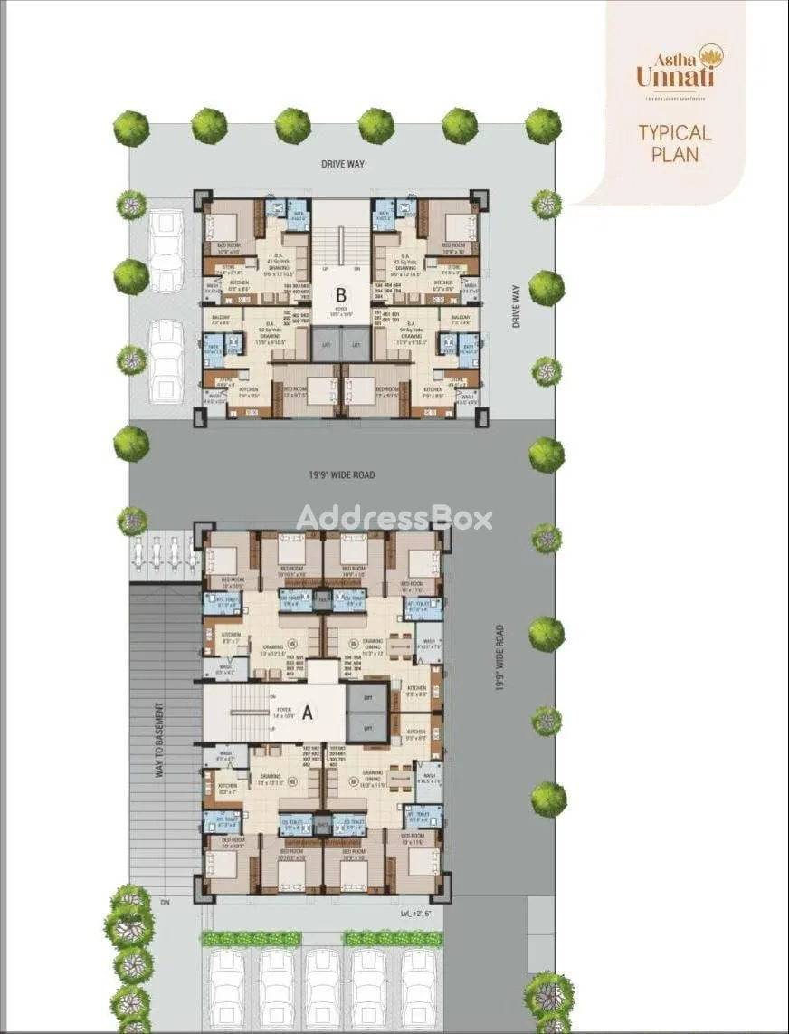 Astha Unnati Floor Plan