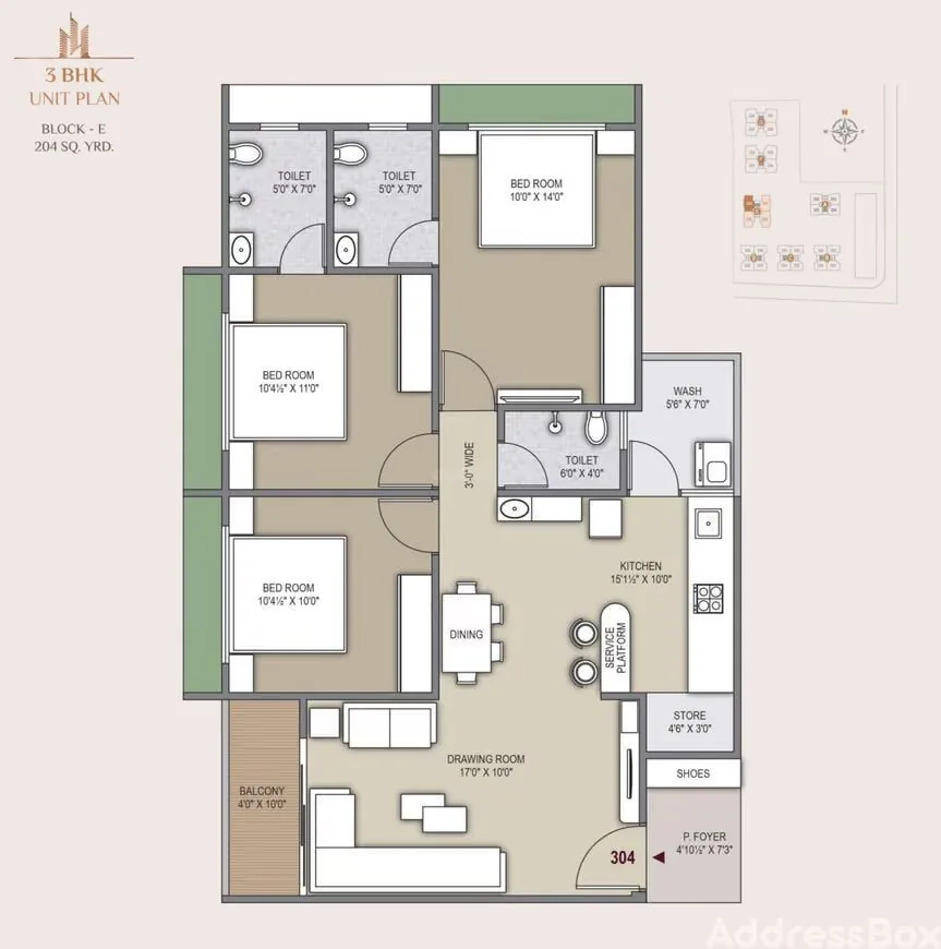 MANTHAN LEGACY Floor Plan