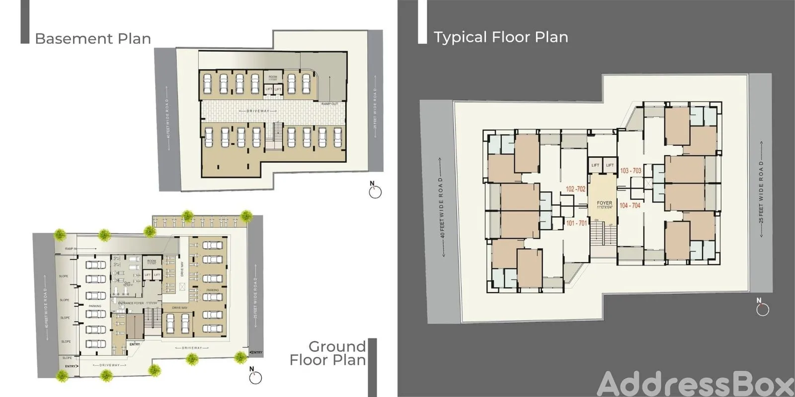 Abode Luxury Living Floor Plan