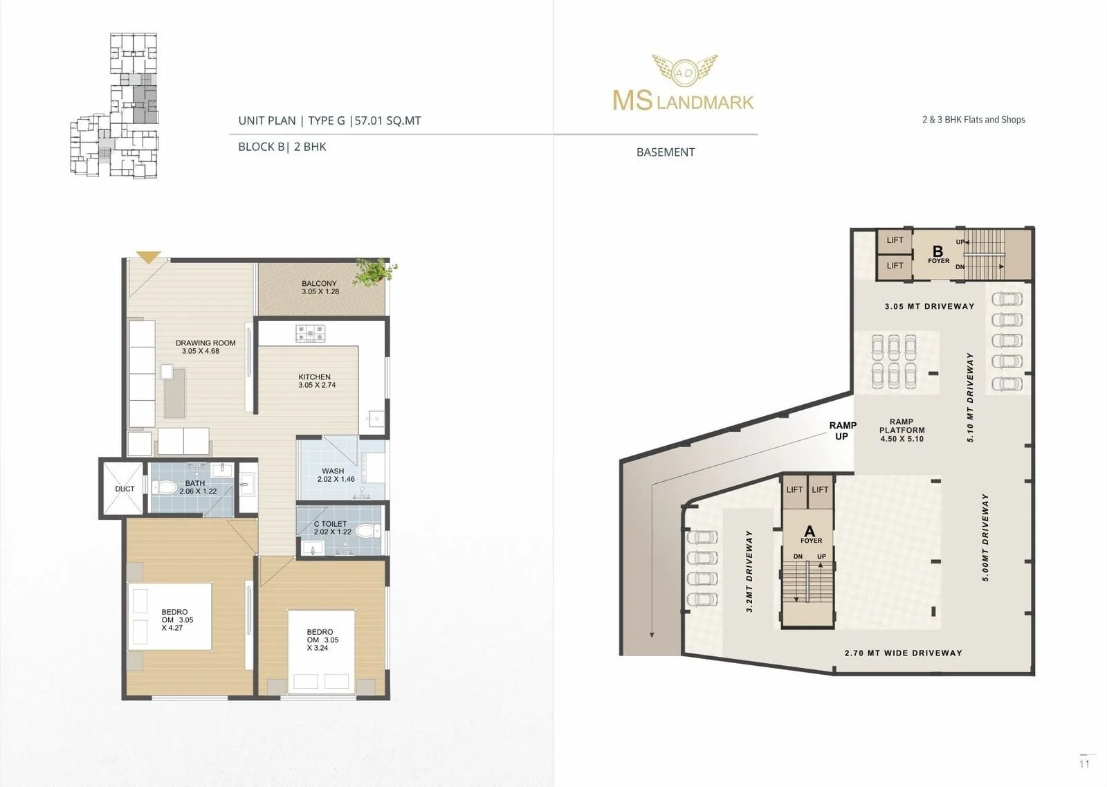MS LANDMARK Floor Plan