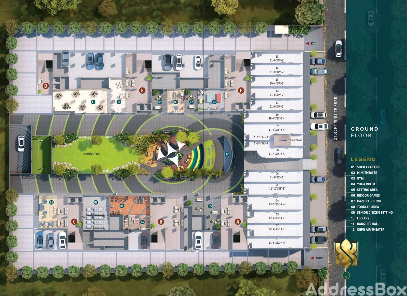 SAHARSH - Commercial Floor Plan