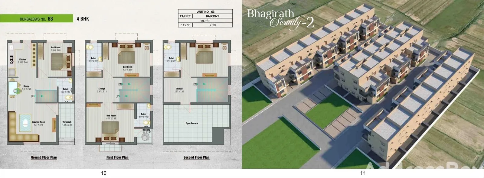BHAGIRATH SERENITY PHASE - 2 Cluster Plan