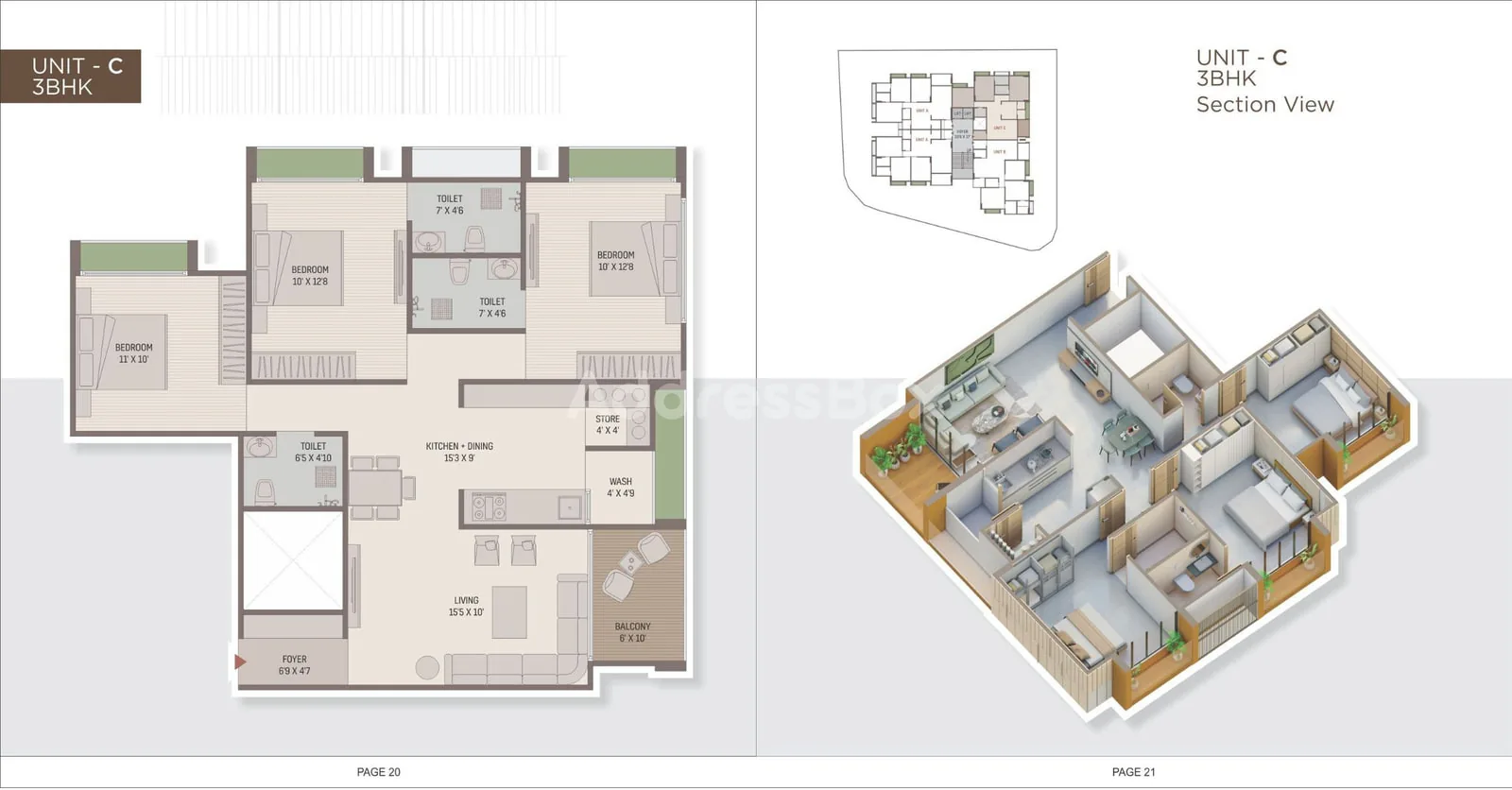 Siddharth green valley Floor Plan