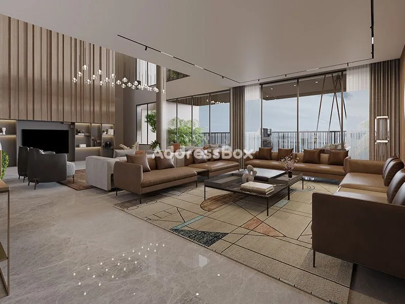 THE GOLD SKY VILLA Living Room