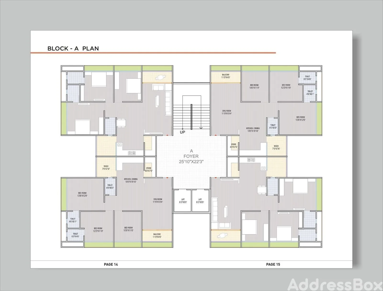 VED SAPPHIRE Floor Plan