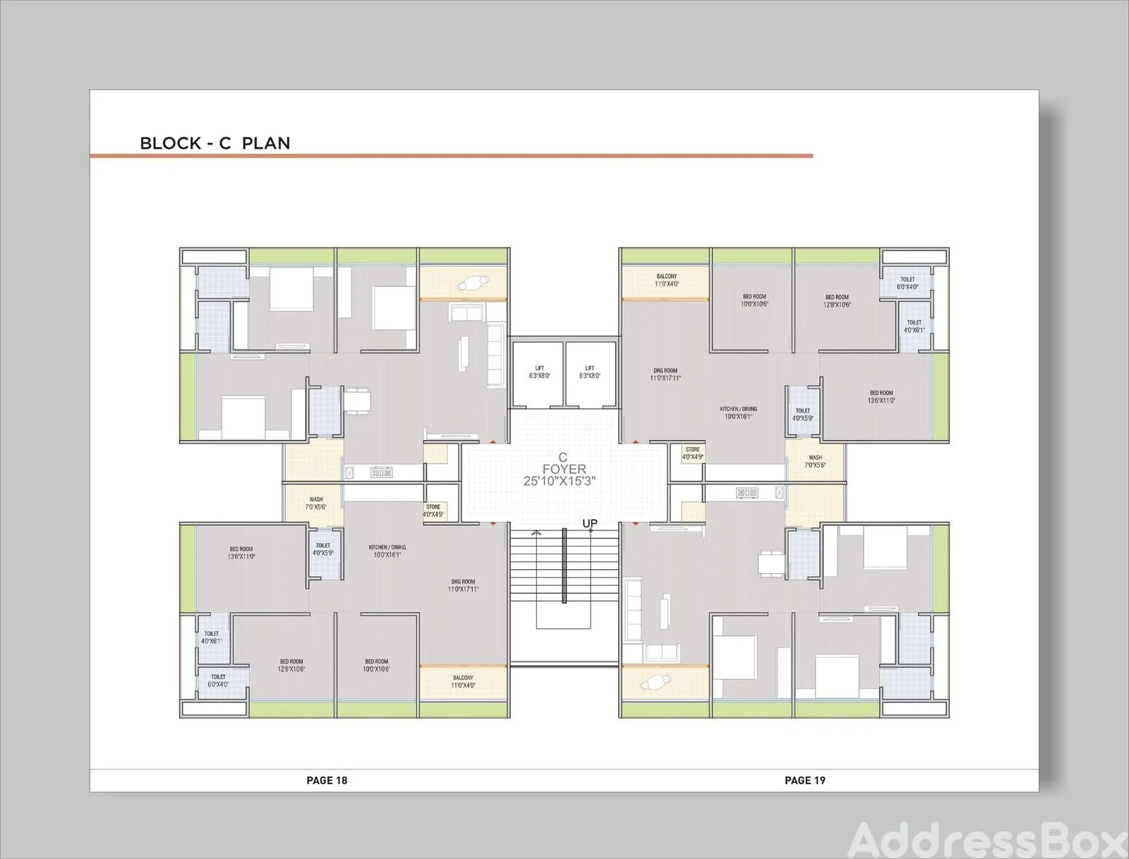 VED SAPPHIRE Floor Plan