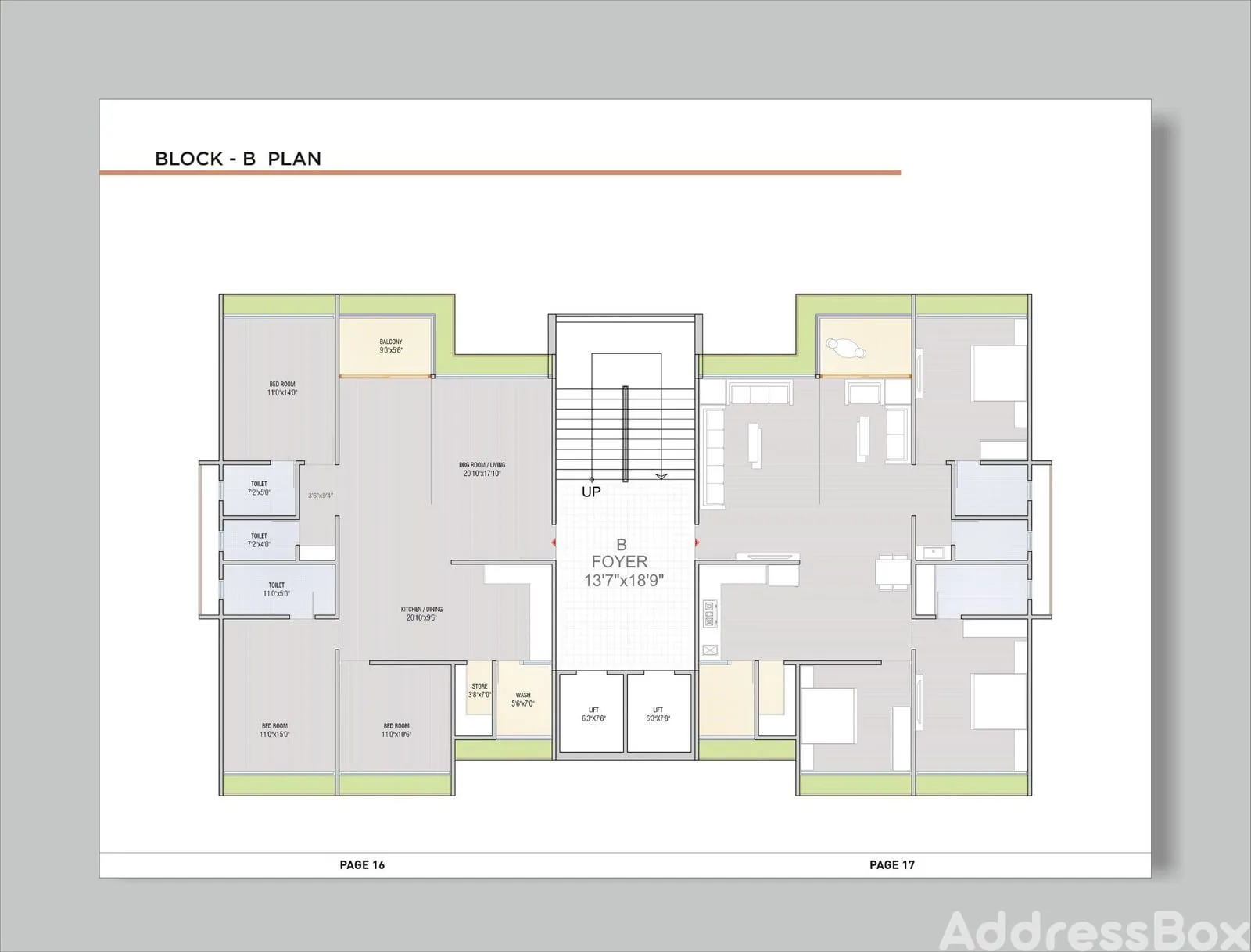 VED SAPPHIRE Floor Plan