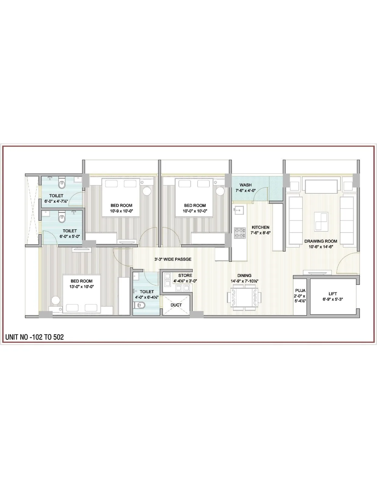 PRAMUKH AVENUE Floor Plan