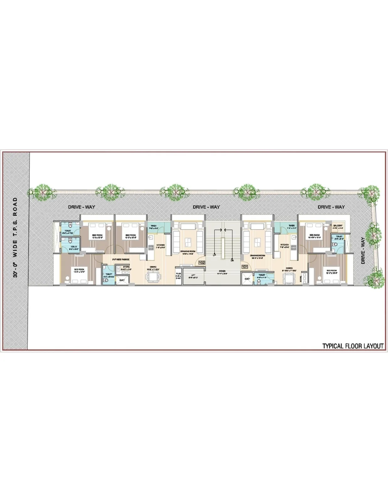 PRAMUKH AVENUE Floor Plan